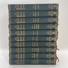 1913 The Story of the Greatest Nations Complete 10 Volume Set History Decor picture
