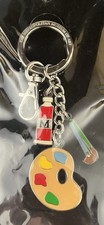 MMA Metropolitan Museum of Art Keychain Artist Painter Tools Chunky Charms NIB picture