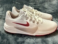 Nike Victory Pro 4 Golf Shoes Summit White Team Red Men's Size 9.5 picture