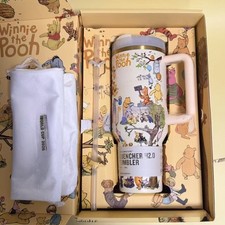 Winnie the Pooh 40oz Insulated Tumbler Mug Stainless Steel Travel Cup picture