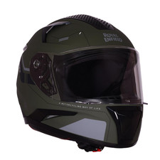 Royal Enfield AIR-X FF 1901 Full Face Helmet – Battle Green picture