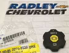 22795538 NEW GM OEM BRAKE MASTER CYLINDER RESERVOIR CAP CHEVROLET CADILLAC B24 picture