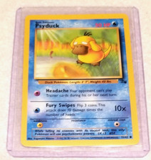 Psyduck - 53/62 - Fossil - Unlimited - Pokémon Card - Vintage - Near Mint picture