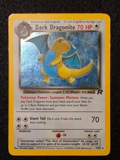 Dark Dragonite #5/82 Rare Holo Pokemon Team Rocket (Edge Wear) picture