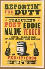 Eddie Vedder - Post Malone - Jelly Roll - Hatch Show Print - Opry House - Poster picture