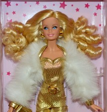 Golden Dream Barbie Doll Superstar Forever Gold Label with Shipping Box picture
