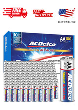 ACDelco AA Batteries, Super Alkaline AA Battery, 1.5-Volt, 100-Count, AC060 picture