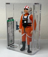 Star Wars 1977 Vintage Kenner Luke Skywalker X-Wing Pilot AFA 85 Hong Kong COO picture
