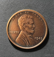 ---1943 Lincoln Wheat Cent Penny Rare Sought As shown in the figure--- picture