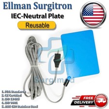 Ellman Surgitron 4.0 Dual RF 120 IEC Neutral Plate with Cable Autoclavable CE picture