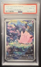 2026 POKEMON POR EN-PERFECT ORDER ILLUSTRATION RARE #094 CLEFAIRY PSA 10 picture