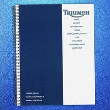 TRIUMPH Trophy Daytona Trident Sprint Tiger Speed Triple Thunderbird Manual Manu picture