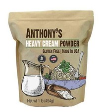 Anthony's Heavy Cream Powder, 1 lb, Batch Tested Gluten Free, No Fillers or picture