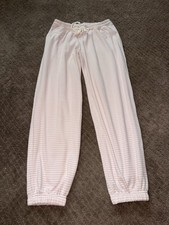 Gilly Hicks Women’s Pink Striped Lounge Pants Size S $39 picture