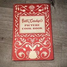 First Edition Betty Crocker’s  Vintage Picture Cook Book 1950 HC 6th Printing picture