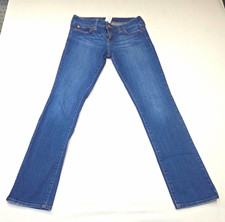 Lucky Brand Women’s Straight Jeans Blue Medium Wash Stretch 5-Pocket Size 8 picture