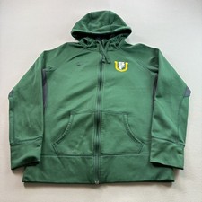 Nike San Francisco Dons Hoodie Sweatshirt Mens Large Green Therma-Fit USF NCAA picture