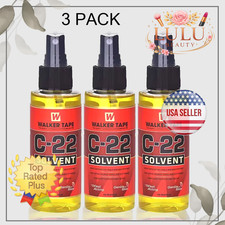 3 X Walker Tape C-22 Citrus Solvent, Glue Tape Remover Lace Wig Hair System 4oz picture
