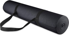 Fitvids All Purpose 1/4-Inch High Density Anti-Tear Exercise Yoga Mat with Carry picture