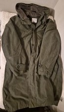 1984 Schwarz Passau German Army Moleskin Winter Parka Jacket , Size 46/XS picture