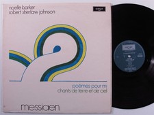 MESSIAEN Poemes Pour Mi / Chants De Terre SHERLAW JOHNSON - ARGO LP NM A760 picture