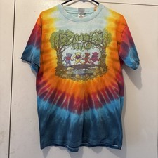 Authentic Grateful Dead Vintage Tie-Dye T-Shirt 1997 Dancing Bears Art, Size L picture