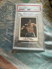 ROBERTO DURAN RC 1973 PANINI #301 PSA 3 Boxing Card Rookie RC World Champ HOF picture