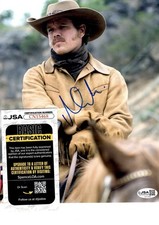 Matt Damon Signed True Grit 8x10 Autographed JSA COA picture