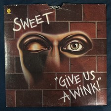 Sweet Give Us A Wink Vintage Vinyl LP 1976 Capitol Record ST-11496 picture