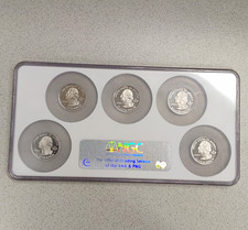 NGC 2008-S San Francisco Clad Proof State Quarters Set PF69 Ultra Cameo picture