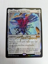MTG FOIL Emrakul, the Aeons Torn SIGNED IN GOLD BY  MARK TEDIN picture