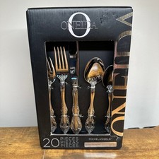 Oneida Michelangelo 20 Piece Flatware Set 18/10 Stainless Steel Service for 4 picture