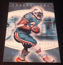 2004 Upper Deck Foundations - Ricky Williams #50 Exclusive Gold /100 picture