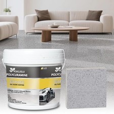 Epoxy Colored Sand Floor Paint 2.82Gal Self-Leveling Non-Slip Waterproof picture
