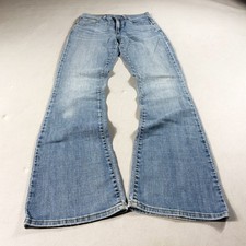 Vintage Levi's Jeans Women's 27 Blue Denim Mid-Rise Flared Leg Streetwear Y2K picture