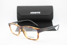 NEW ARNETTE AN 7237U 2770 A-VOLUTION HAVANA BLACK AUTHENTIC EYEGLASSES 54-17 picture