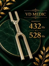 DNA Key 528 Hz & 432 Hz Giant Tuning Fork – Big Size Sound Healing Frequency picture