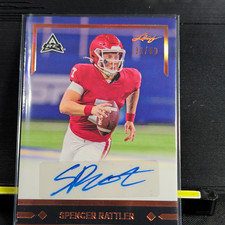 Leaf 2021 Memories 1991 Base Autographs Spencer Rattler RC Auto Bronze /99 picture
