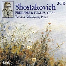 Dmitri Shostakovich Complete Preludes & Fugues, Op.87 Nikolayeva Piano 3CDs  picture