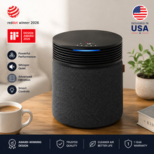 BLUEAIR Blue Signature Air Purifier for Large Rooms up to 3,385 Sq Ft, Hepasilen picture