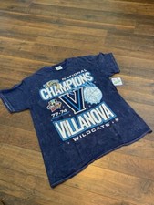 47'  NCAA VILLANOVA  FINAL FOUR Vintage Tubular Men's T-Shirt, 2XL,  New picture