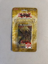 🔥🔥Yu-Gi-Oh Cyberdark Impact 1st Edition Blister Pack  Sealed Rare🔥🔥 picture