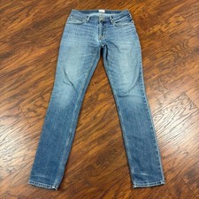 Hudson Jeans Men 31 Straight Leg Slim Low Rise Medium Wash Denim Stretch Blake picture