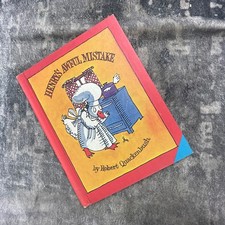 Vtg Henry's Awful Mistake Robert Quackenbush Hardcover Book Children picture