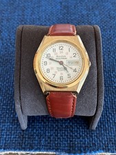 Vtg 1980 Bulova Accutron Railroad Approved Quartz Watch Octagon Case Working picture