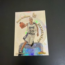 2000-01 Fleer Showcase Jason Williams ELEMENTary #7E/10 Insert Kings Rare 🌎0919 picture