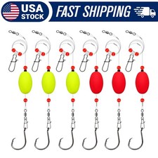 Dovesun Fish Finder Rig - 90LB Surf Fishing Tackle with 5/0 Circle Hooks 6PCS  picture