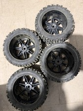 Duratrax Six Pack  1:8 RC Truck Tires used (xmaxx) picture