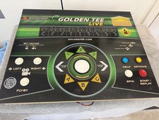 GOLDEN TEE GOLF Control Panel CP picture