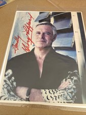 George Peppard hand signed 10X8 photo  Fondly George Peppard Red Ink ,Estate  picture